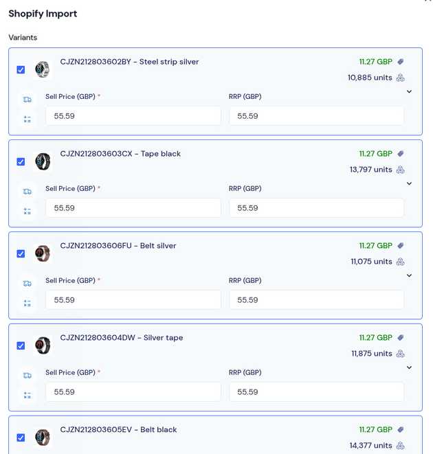 CJdropshipping Available Inventory - Droplla